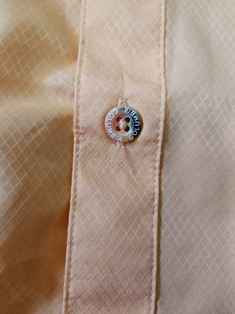 NWT Columbia Omni-Wick Peach Orange Fishing Shirt Men's XXL - Picture 11 of 11